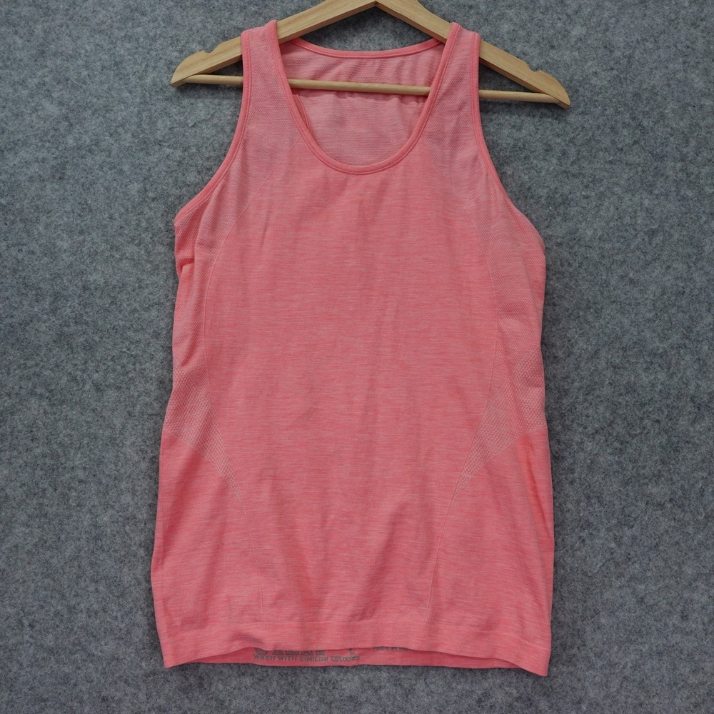 Seamless Racerback Tank Womens L Coral Mesh Running Sport Sweaty Betty Portugal